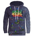 Green Tower hoodie