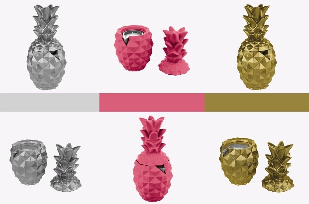 świeca betonowa Ananas LIZZIO
