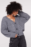 TULUA GREY, Szary sweter