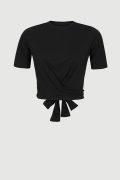 FORSETI BLACK, czarny T-shirt