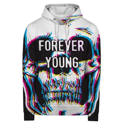 Bluza z kapturem FOREVER YOUNG