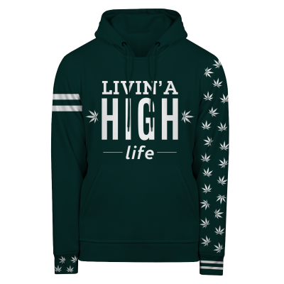 Bluza z kapturem LIVIN A HIGH LIFE