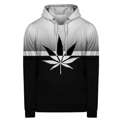 Bluza z kapturem WEED LEAF
