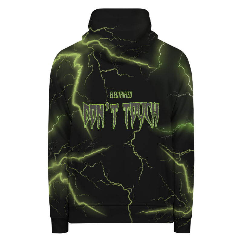 DON'T TOUCH Hoodie Zip Up