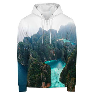 EXPLORE THE WORLD Hoodie Zip Up