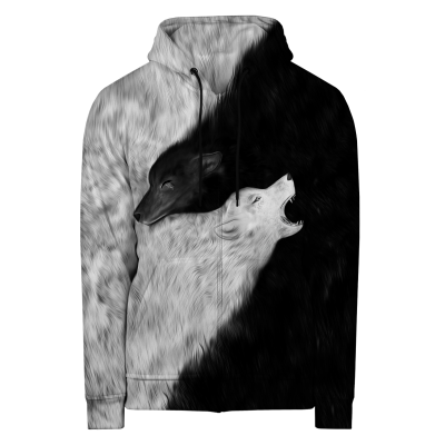 Bluza z zamkiem YIN YANG