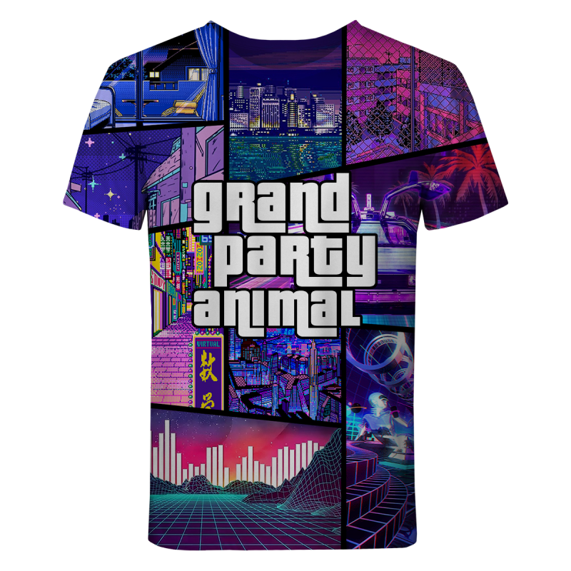 GRAND PARTY ANIMAL T-shirt
