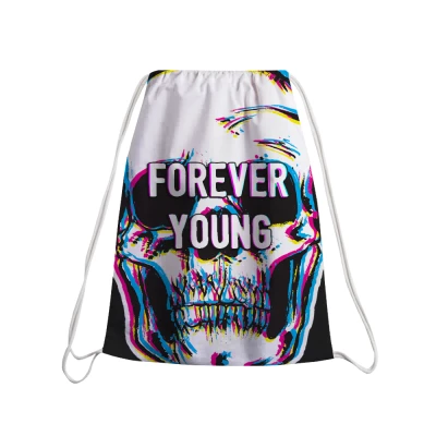 FOREVER YOUNG Drawstring bag