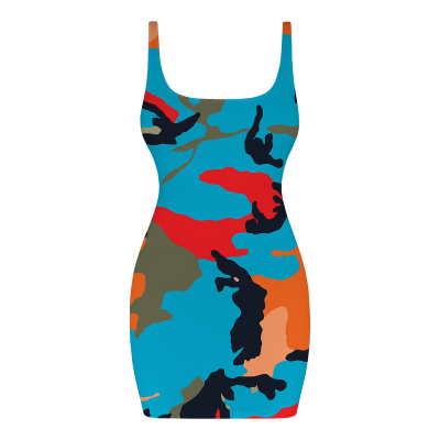 COLORFUL ARMY Dress
