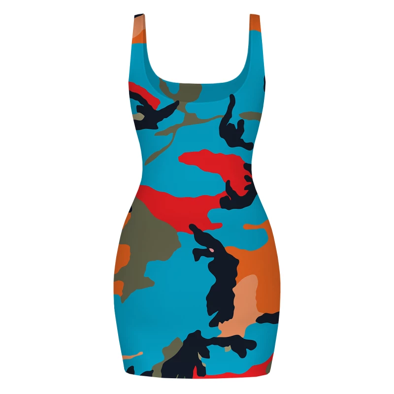 COLORFUL ARMY Dress