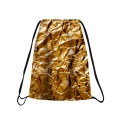 GOLDEN LEAF Drawstring bag