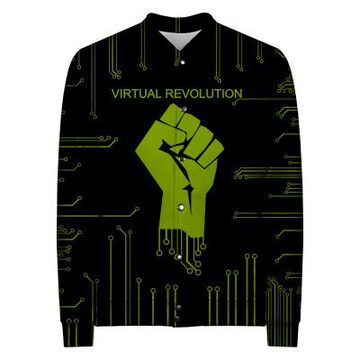 VIRTUAL REVOLUTION Baseball Jacket