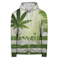 Bluza z zamkiem WEED PULL