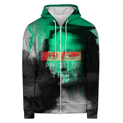 FUCKING POINT OF VIEW Hoodie Zip Up