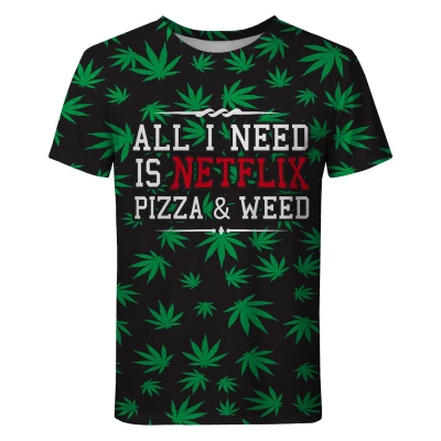 WEED & NETFLIX T-shirt