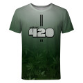 GREEN NUMBER T-shirt