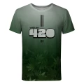 GREEN NUMBER T-shirt