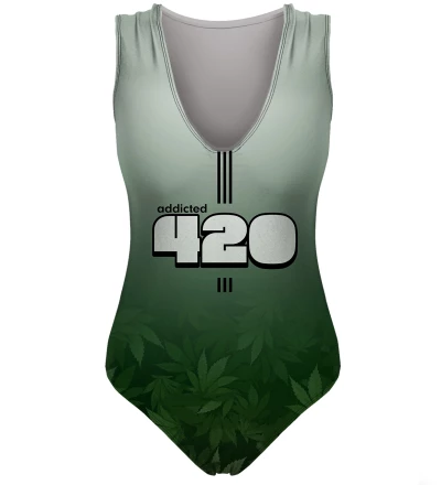 GREEN NUMBER swimsuit