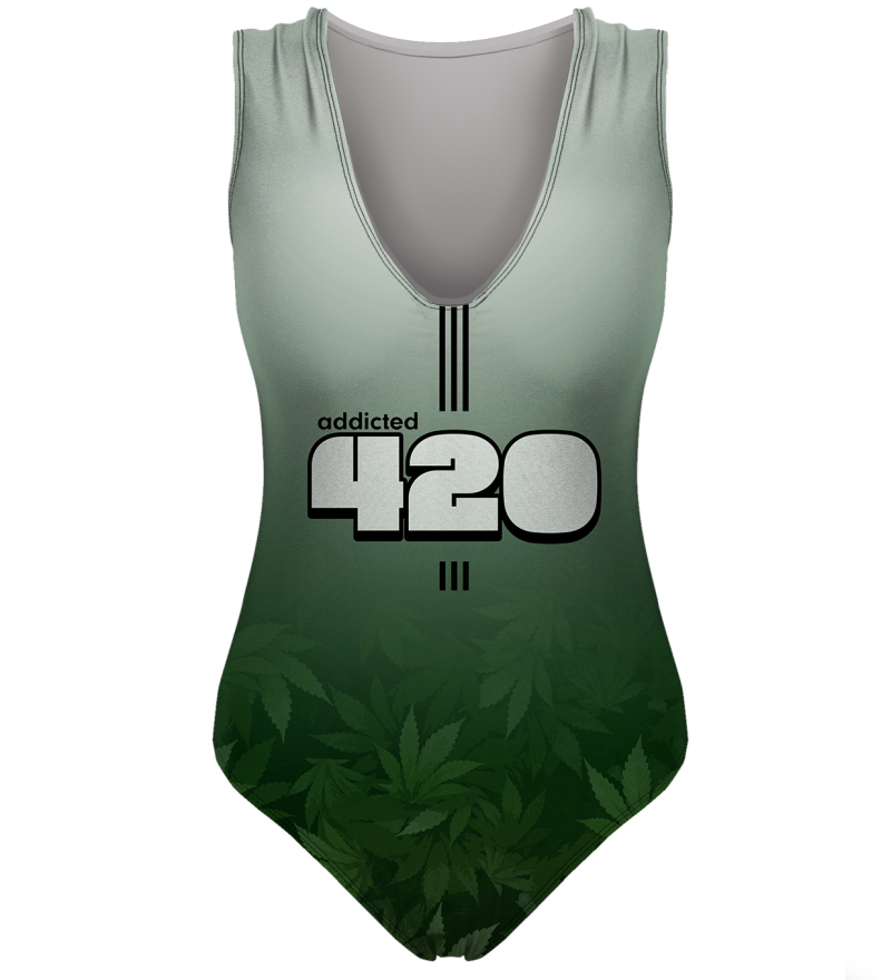 Strój kąpielowy GREEN NUMBER