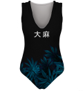 WEED IN CHINESE swimsuit