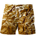GOLDEN LEAF swim shorts