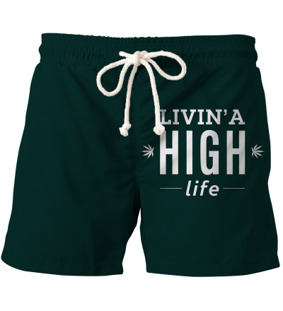 LIVIN A HIGH LIFE swim shorts