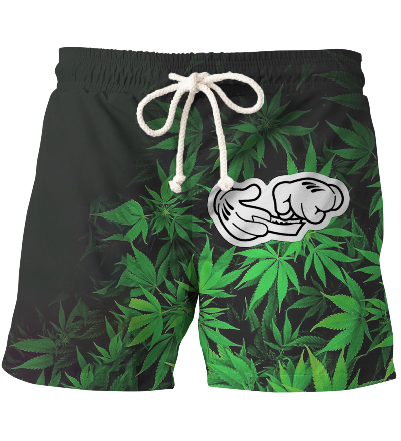THE ROLLING JOINT swim shorts