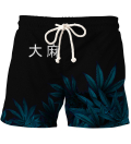 WEED IN CHINESE swim shorts