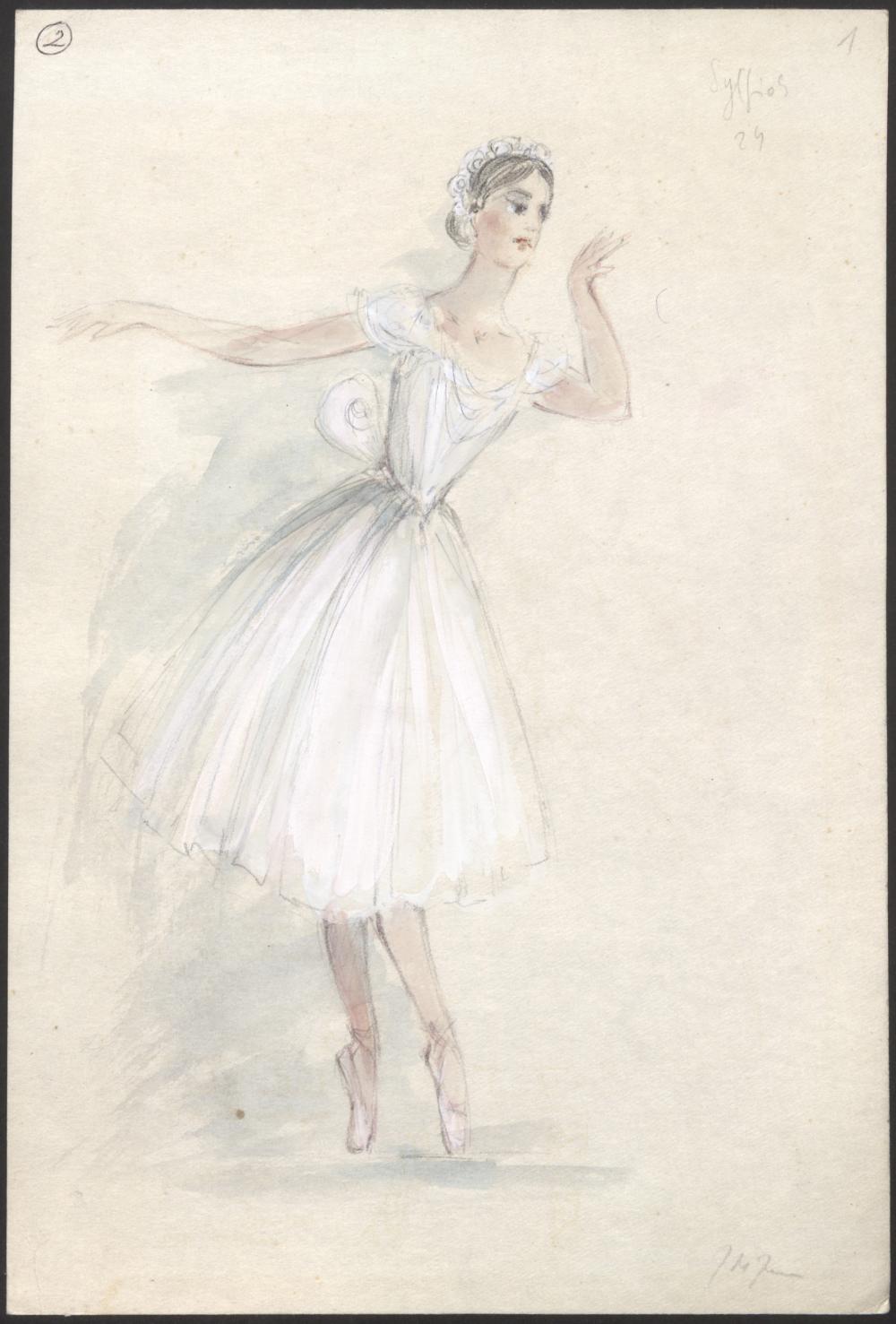„La Sylphide” Herman von Lovenskiold 1984-03-03