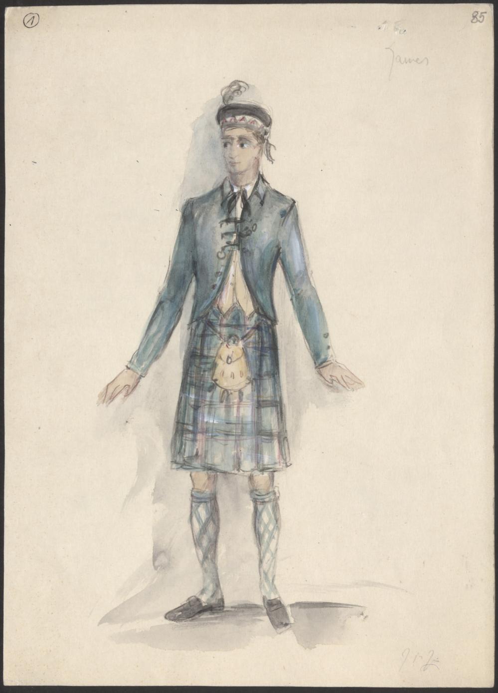 „La Sylphide” Herman von Lovenskiold 1984-03-03