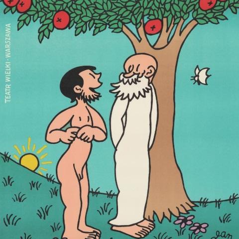 Plakat. „Stworzenie świata” Andriej P. Pietrow 1981-01-25