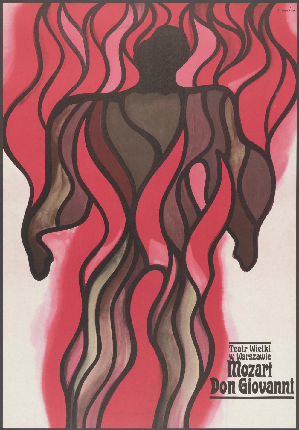 Plakat „Don Giovanni” Wolfgang Amadeus Mozart 25-01-1976