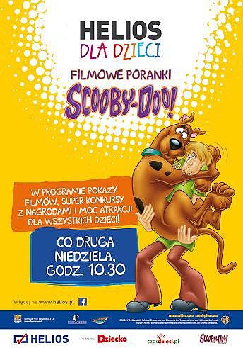 Podwójne zaproszenia na Filmowe Poranki czekają! Scooby-Doo już 1 lutego w radomskim Heliosie! 