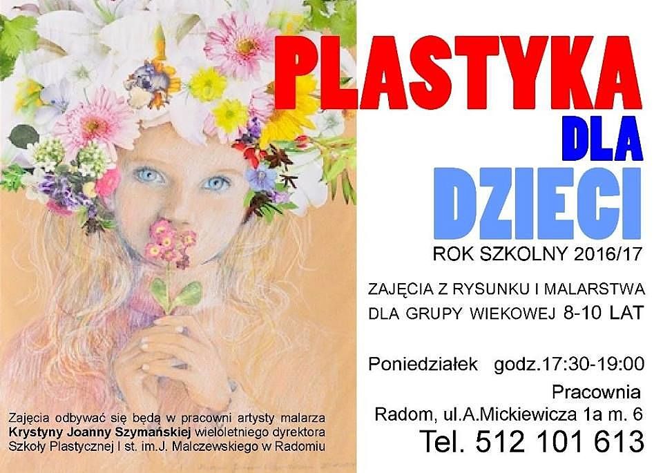 Dzieci z Radomia i okolic  rozwijają swoją pasję w prawdziwej  pracowni artysty plastyka!