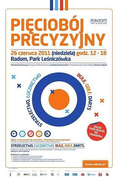 Pięciobój Precyzyjny czas zacząć! Startujemy 26.06.2011. Park Leśniczówka, godz. 12.00!