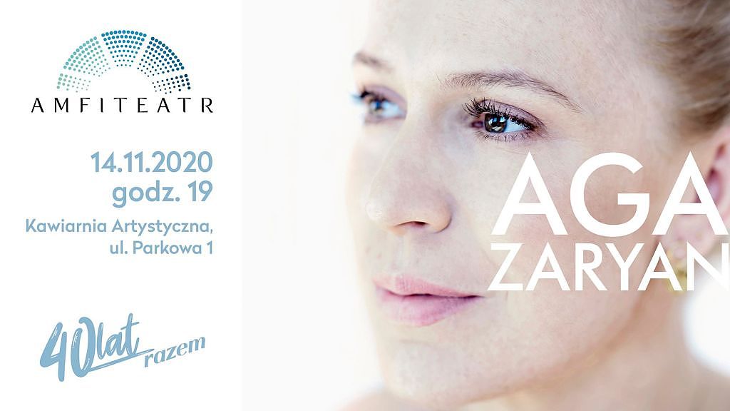 Jazz i Aga Zaryan w radomskim Amfiteatrze już 14 listopada o godz. 19:00