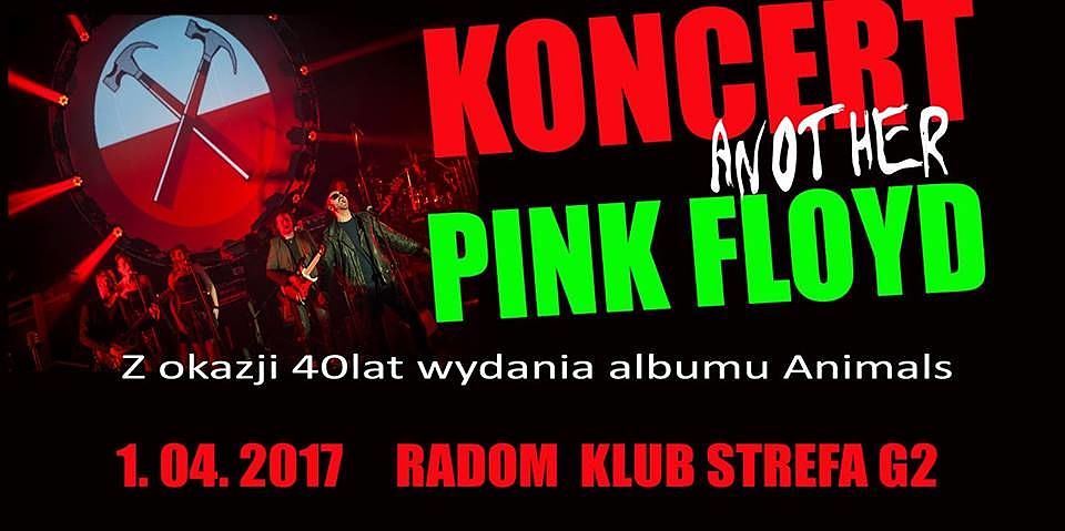 Koncert - Największe utwory Pink Floyd na żywo w Radomiu -1 kwietnia o godz. 20:00