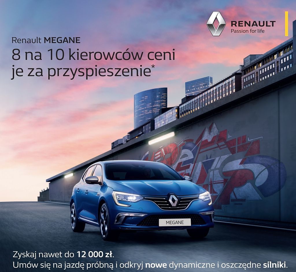 Testy Nowego Renault MEGANE w Radomiu!