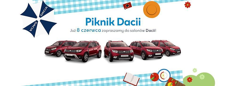 Piknik Dacii już 8 czerwca w Radomiu!