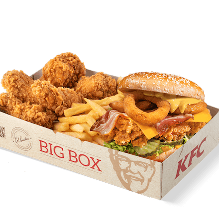 Box Kentucky Gold Grander - menu KFC