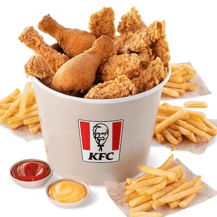 Kubełek Classic XL - menu KFC