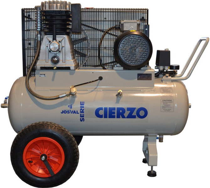 Kompresor pasowy - tłokowy CIERZO - C-2/50M-BV- (230V) (50L, 2KM, 10BAR) JOSVAL - 1798 - zdjęcie 7