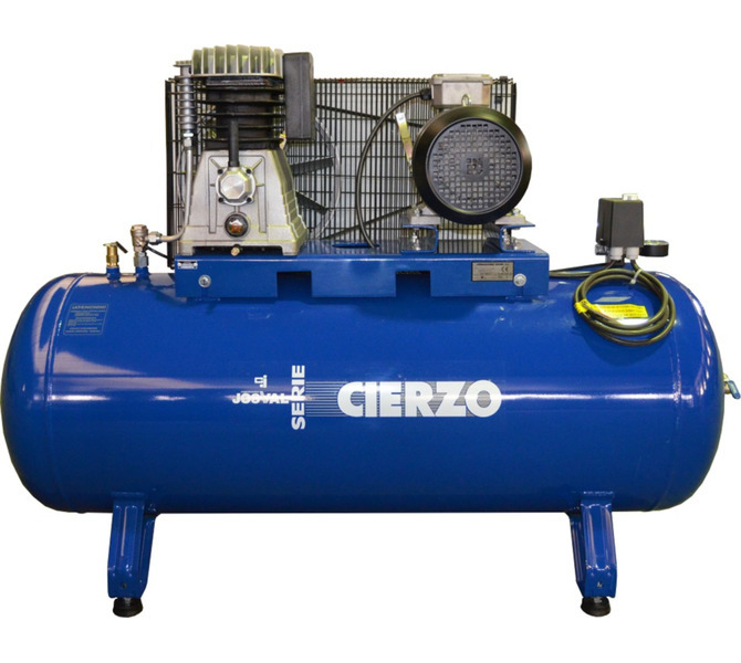 Kompresor pasowy - tłokowy CIERZO - C-2/50M-BV- (230V) (50L, 2KM, 10BAR) JOSVAL - 1798 - zdjęcie 3