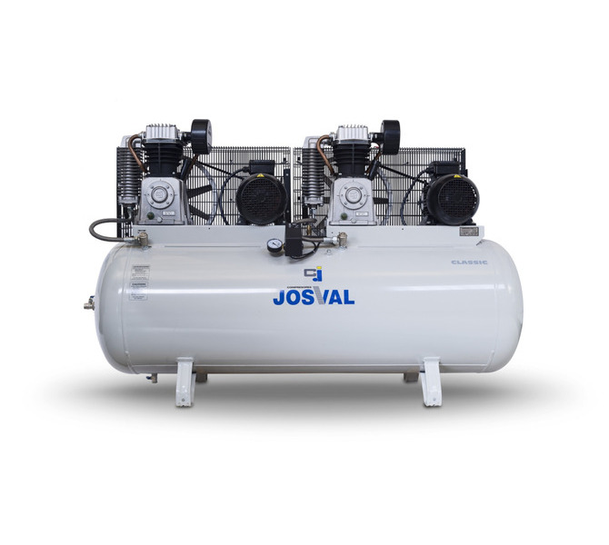 Kompresor pasowy - tłokowy CLASSIC - MC-MLC-25/A (230V) (25L, 1.5KW, 10BAR) (zawór automatyczny) JOSVAL - 1762 - zdjęcie 3