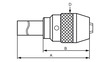 Uchwyt wiertarski szybkomocujący z trzpieniem  MK 2, 1 - 16 mm BERNARDO - 7586 - zdjęcie 2