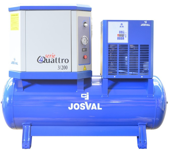Kompresor tłokowy wyciszany - 4UATTRO 3 (400V) (3KM, 10BAR) JOSVAL - 1702 - zdjęcie 8