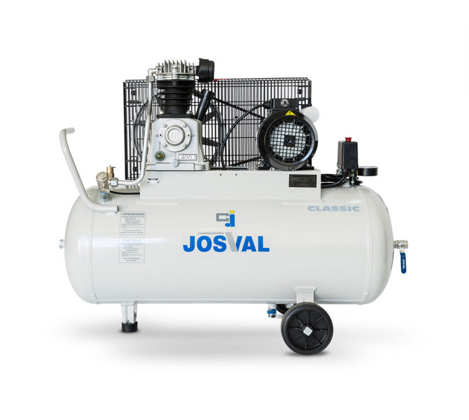 Kompresor pasowy - tłokowy CLASSIC - MC-MLC-25/A (230V) (25L, 1.5KW, 10BAR) (zawór automatyczny) JOSVAL - 1675 - zdjęcie 3