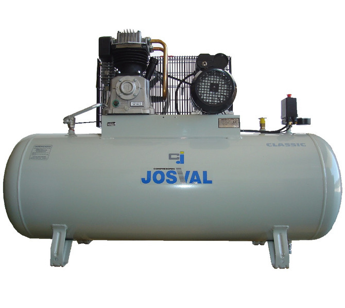 Kompresor pasowy - tłokowy CLASSIC - MC-MLC-25/A (230V) (25L, 1.5KW, 10BAR) (zawór automatyczny) JOSVAL - 1675 - zdjęcie 4