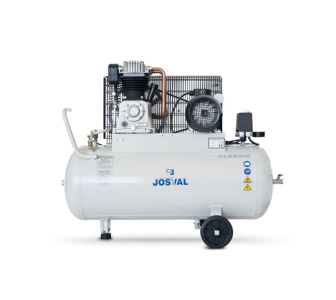Kompresor pasowy - tłokowy CLASSIC - MC-MLC-25/A (230V) (25L, 1.5KW, 10BAR) (zawór automatyczny) JOSVAL - 1675 - zdjęcie 11