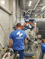 Instalacja frezarki do metalu serii MFM -